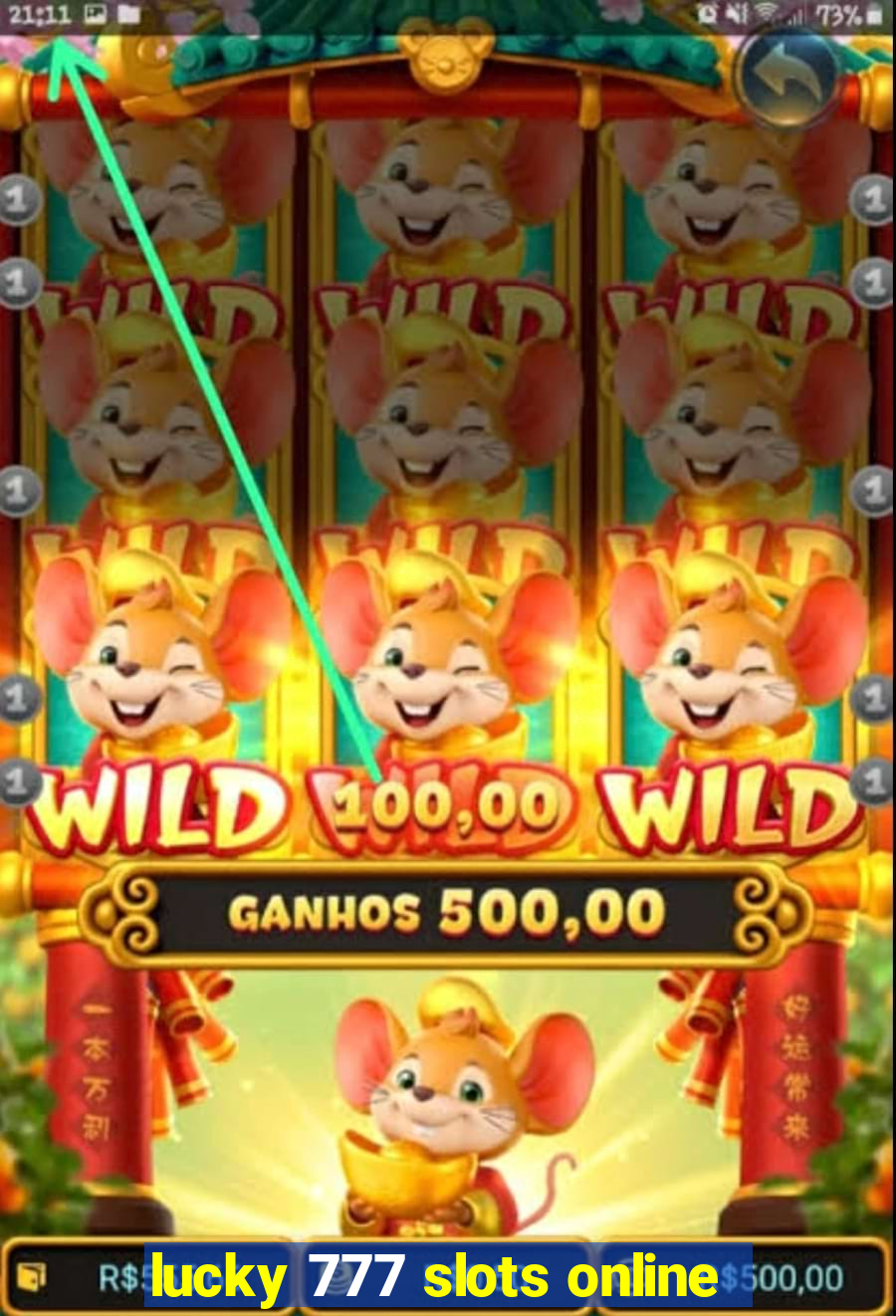 lucky 777 slots online